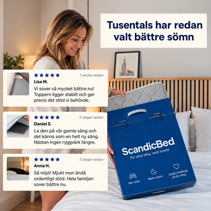 ScandicBed™ – Vakna pigg utan värk